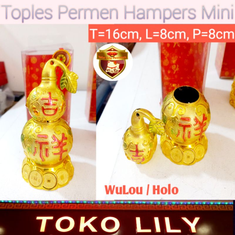 Toples Permen Mini Imlek / Toples Permen Hampers Mini