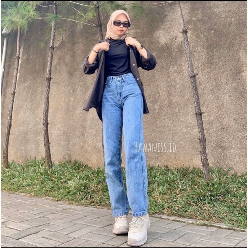 celana panjang jeans//celana jeans wanita//KULOT JEANS.