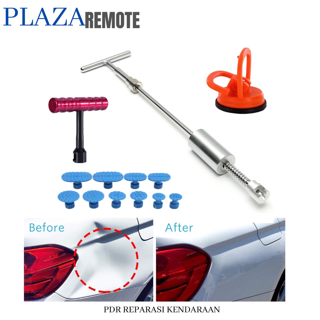 TAB PULLER PLASTIK PENARIK LEM BODY MOBIL SET 30 PC KETOK MAGIC