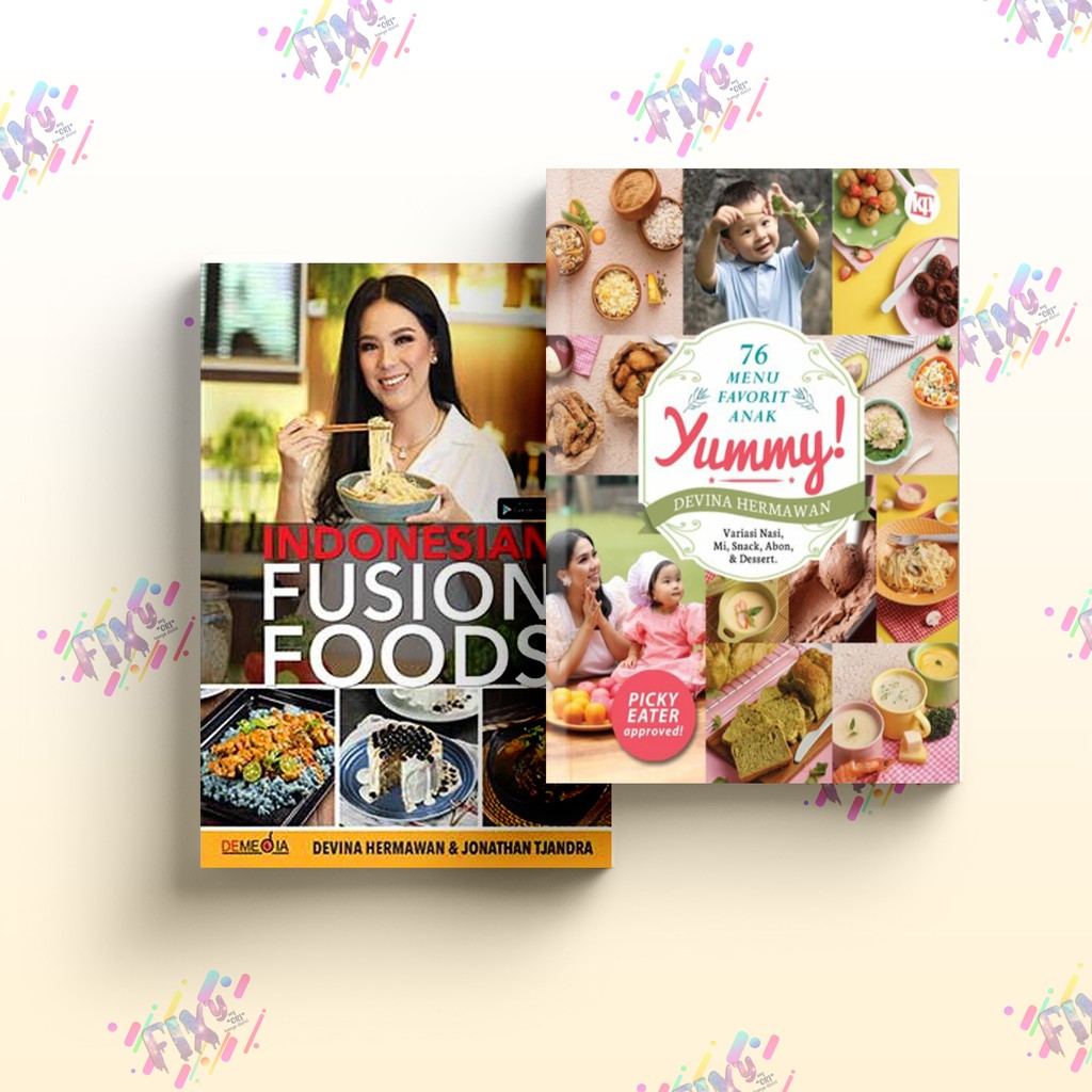 Buku Masakan Yummy 76 Menu Favorit Anak Devina Hermawan