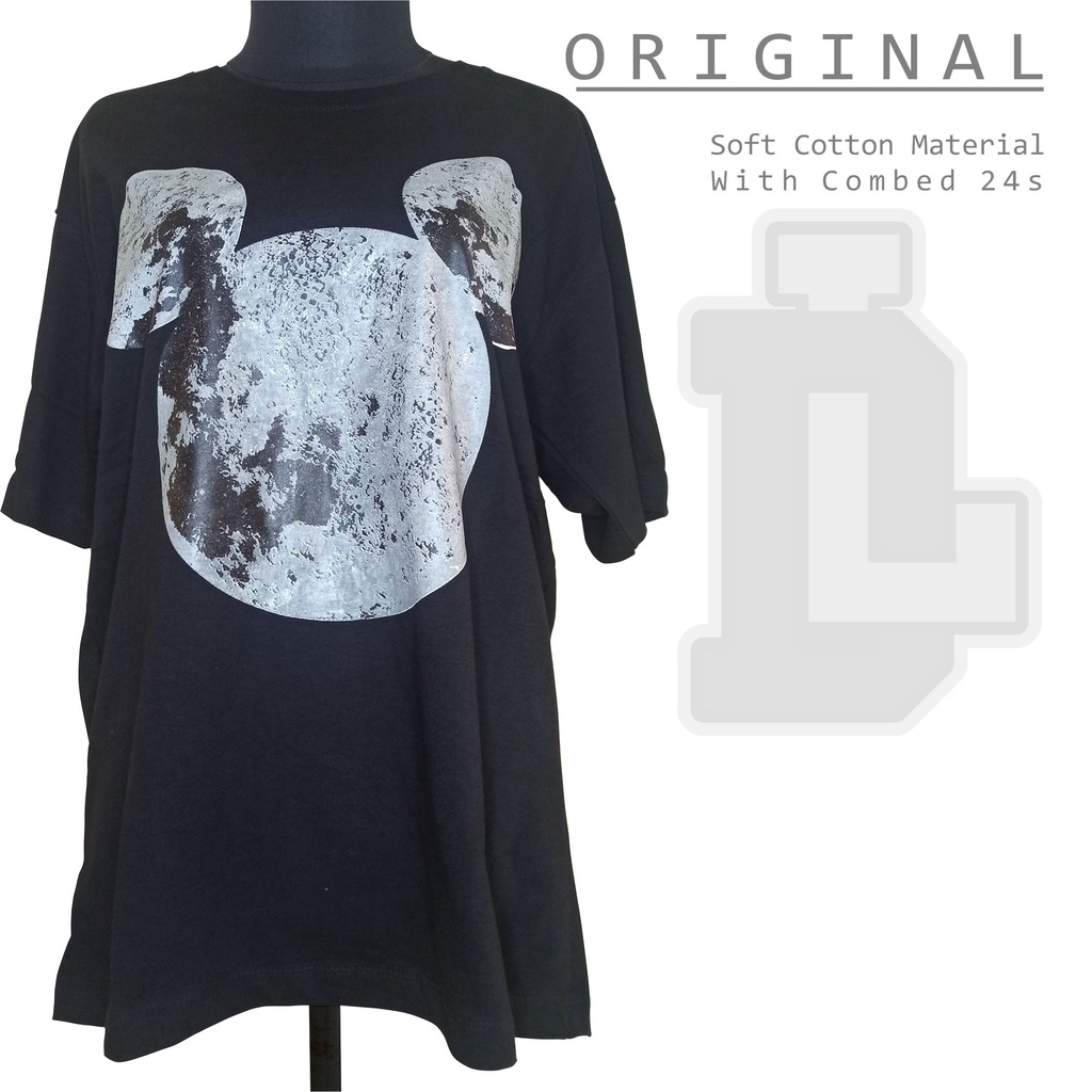 Zara Kaos Oversize Mickey Mouse zara Kaos Disney kaos wanita unisex