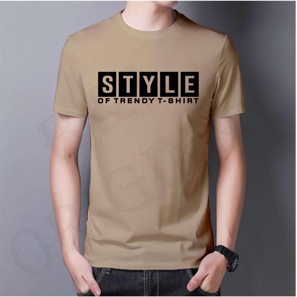 BS//TERLARIS//BAJU KAOS STYLE TANGAN PENDEK PRIA DAN WANITA//GOOD QUALITY