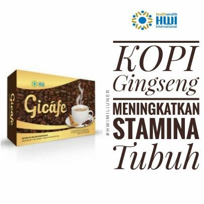 

Gicafe Minuman Kopi Ginseng untuk Kesehatan dan Stamina