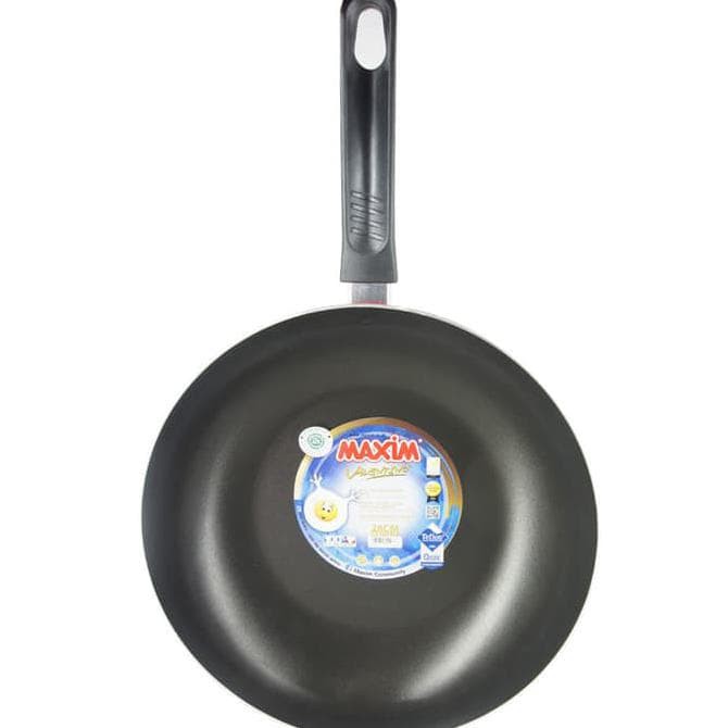 MAXIM VALENTINO 28CM STIR FRY Teflon Wajan Penggorengan