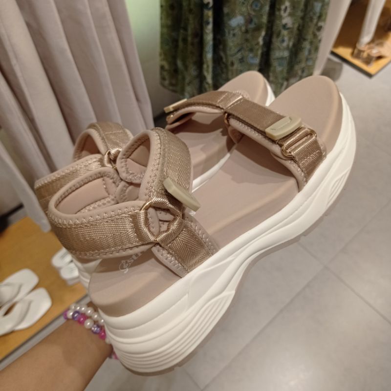 JASTIP STRADIVARIUS NEW ORIGINAL Sandal Platform Sporty Tali Fashion Wanita