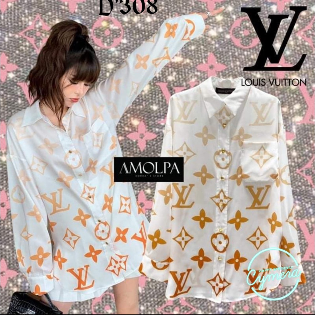 KEMEJA LV PREMIUM SILK IMPORT