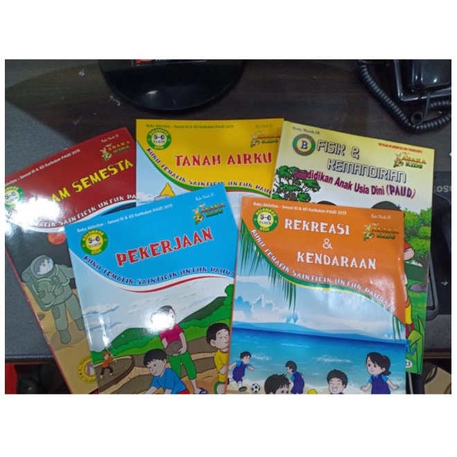 BUKU TEMATIK SAINTIFIK PAUD / TK