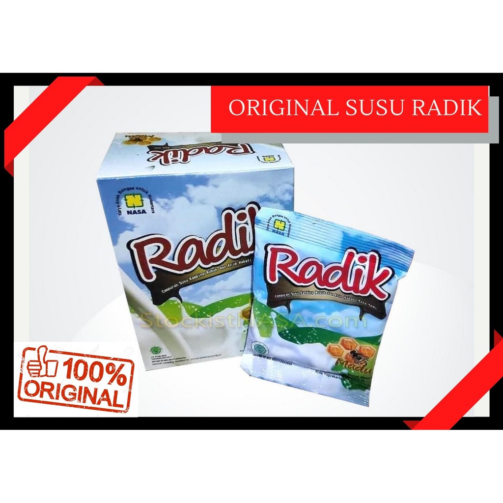 

Susu Radik - Original Produk NASA