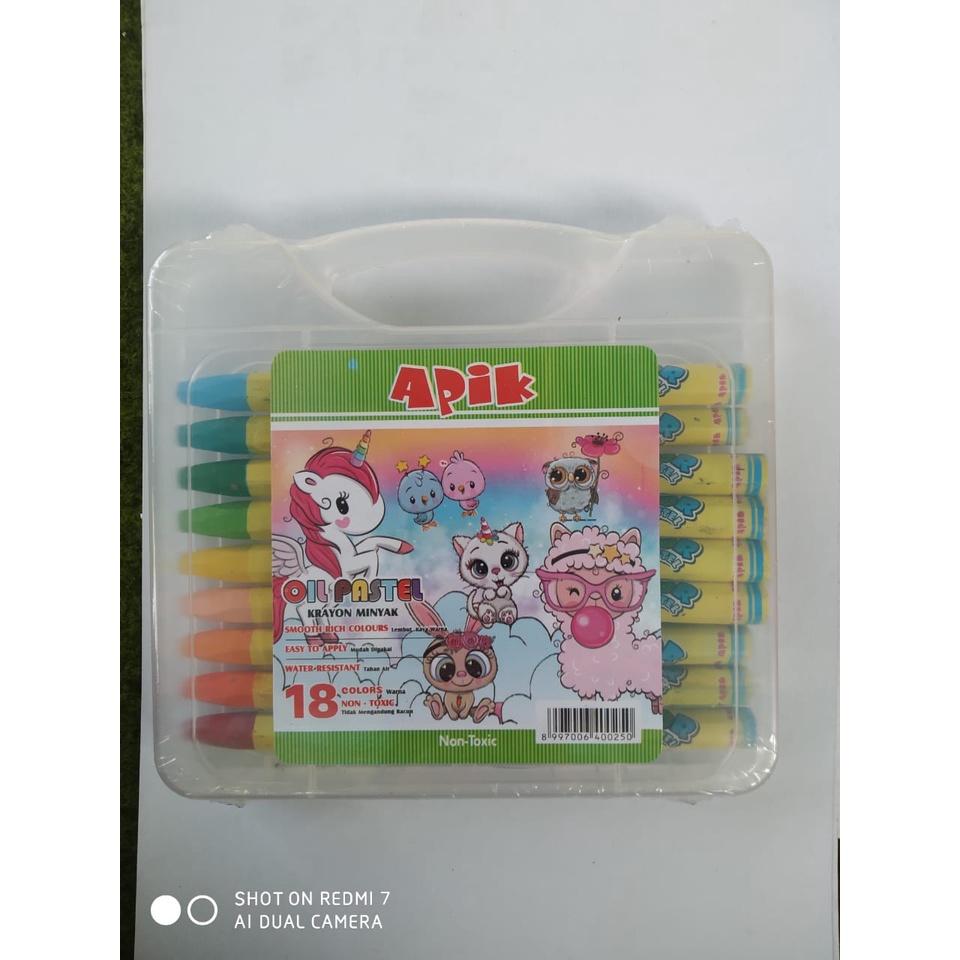 

crayon apik 18 warna