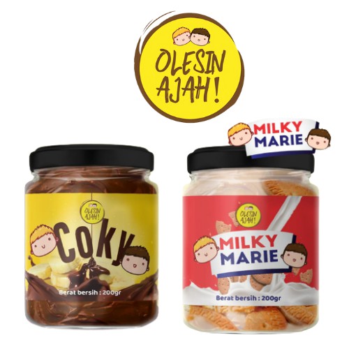 

Promo OlesinAjah Selai Coky + Milky Marie 200Gr