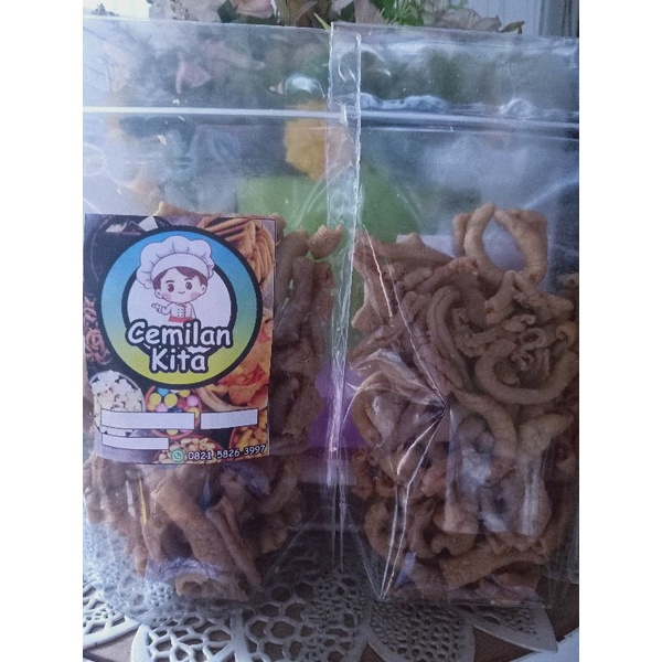 

Keripik usus/Snack kiloan /Cemilan enak