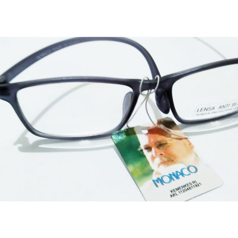 Kacamata Baca Blueray/Antiradiasi Gagang Lentur Super Fokus