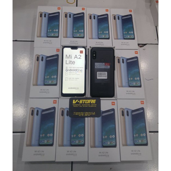 Lowest Price  XIAOMI MI A2 LITE GLOBAL RAM 4GB INTENAL 64GB BLACK EDITION BNIB SEGEL