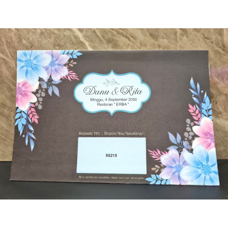 Blangko Undangan Erba 88219