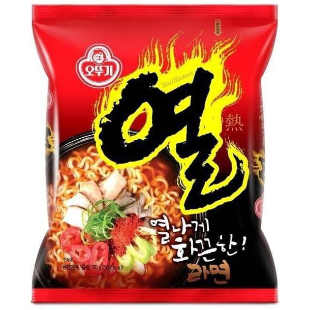 

Terlaris# Korean Ottogi Yeul Ramen (Very Spicy Ramen) Mi Mie Pedas Korea