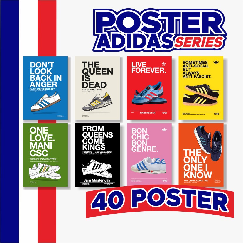 

POSTER ADIDAS SERIES (40PCS)