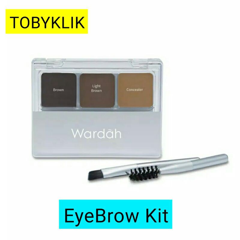 Wardah EyeXpert EyeBrow Kit 3 g