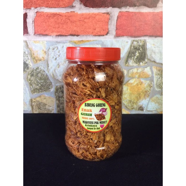 

BAWANG GORENG ASLI BREBES 100% MURNI TANPA PENGAWET DAN CAMPURAN
