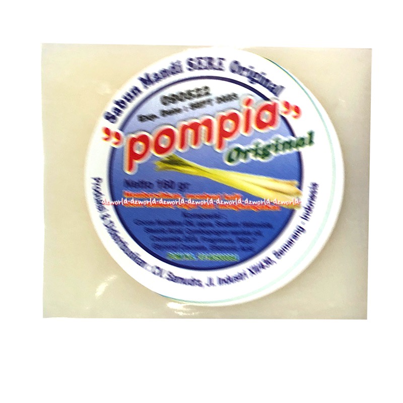 Pompia Original Sabun Mandi Sere 160gr Original Sereh Lemongrass Soap Serai lemon Grass