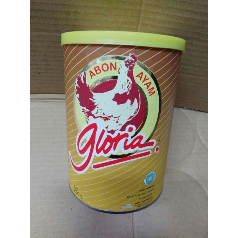 

Abon ayam 250g abon gloria kotak 100g