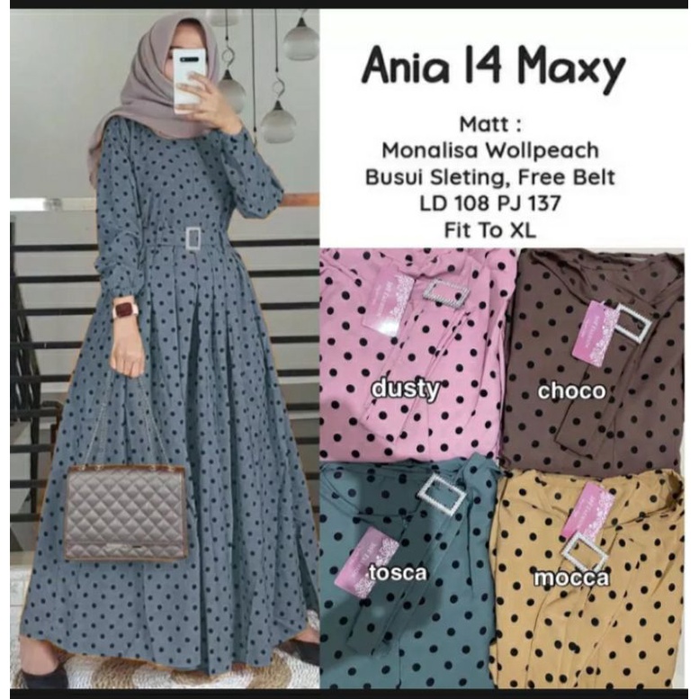 GAMIS CERUTY POLKADOT