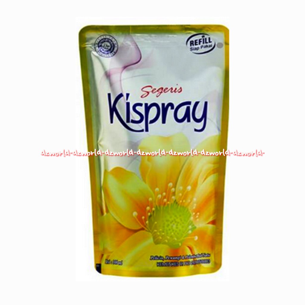 Kispray All Varian Pelicin Pelembut Pewangi Pakaian 300ml Jadi Satu Refil Kemasan Isi Ulang Krispay