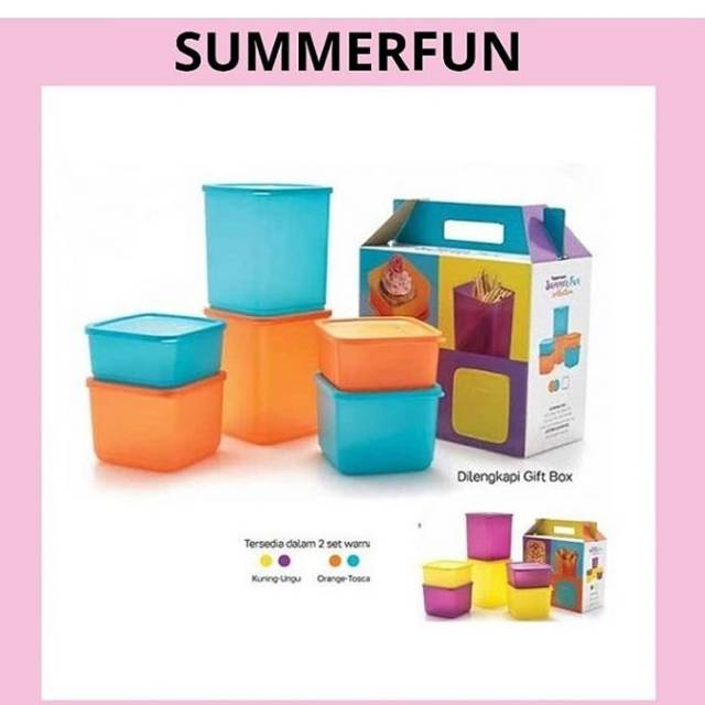 SUMMERFUN TUPPERWARE