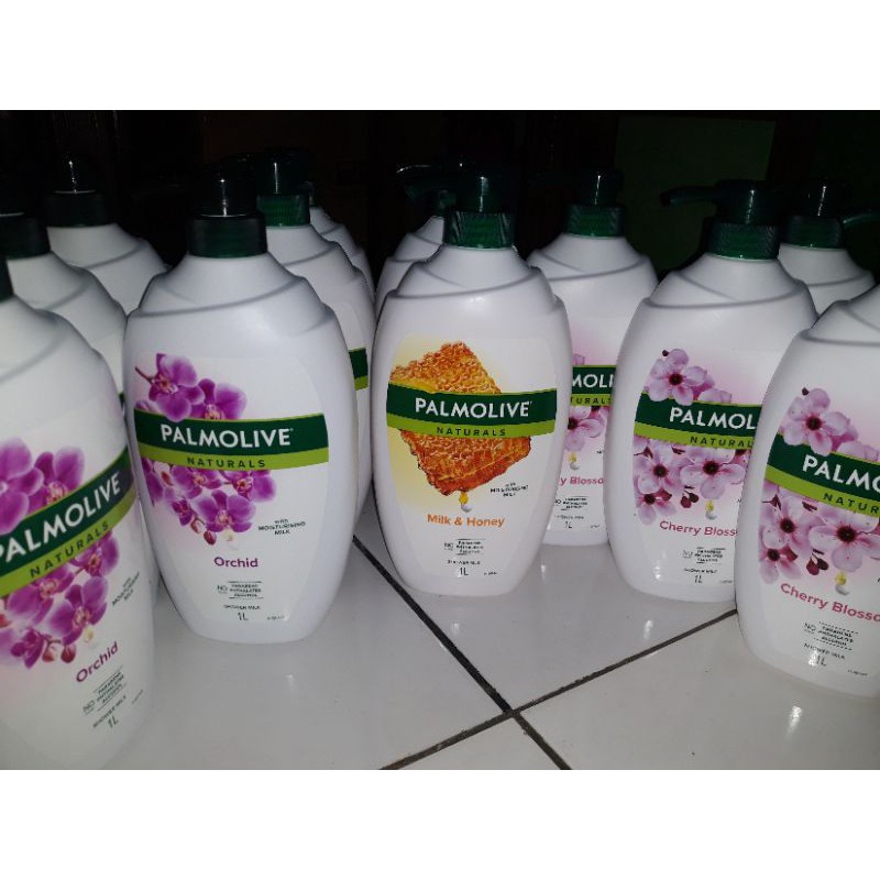 palmolive 1l cherry blossom / palmolive 1l honey / palmolive 1l orchid