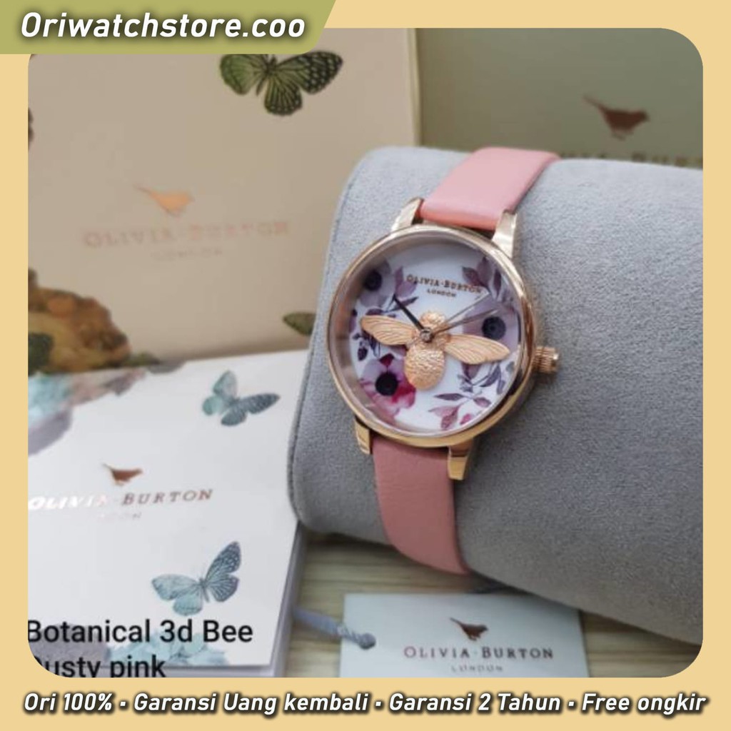 TERLARIS OLIVIA BURTON ORIGINAL GARANSI JAM TANGAN WANITA OLIVIA BURTON ORIGINAL INCLUDE BOX FULLSET