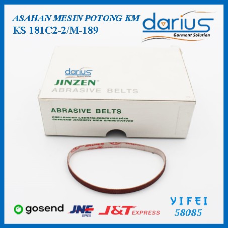 Asahan Mesin Potong KM KS 181C2-2/M-189 YIFEI-58085/ABRASIVE BELTS-2