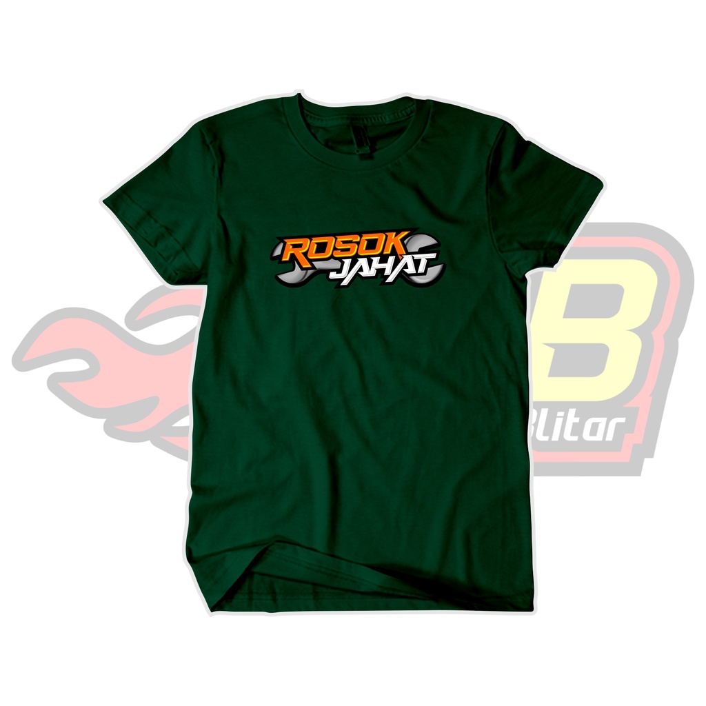 Kaos Rosok Jahat Katun Combed Distro