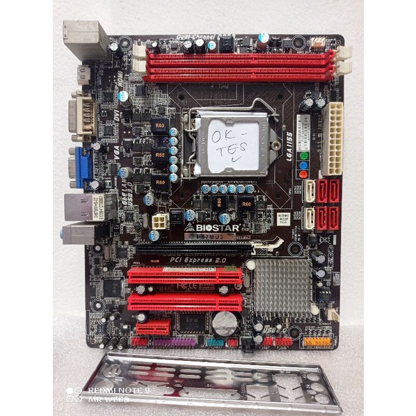 Mobo Biostar H67 socket Lga 1155 ddr3 usb3 hemi onboard vga
