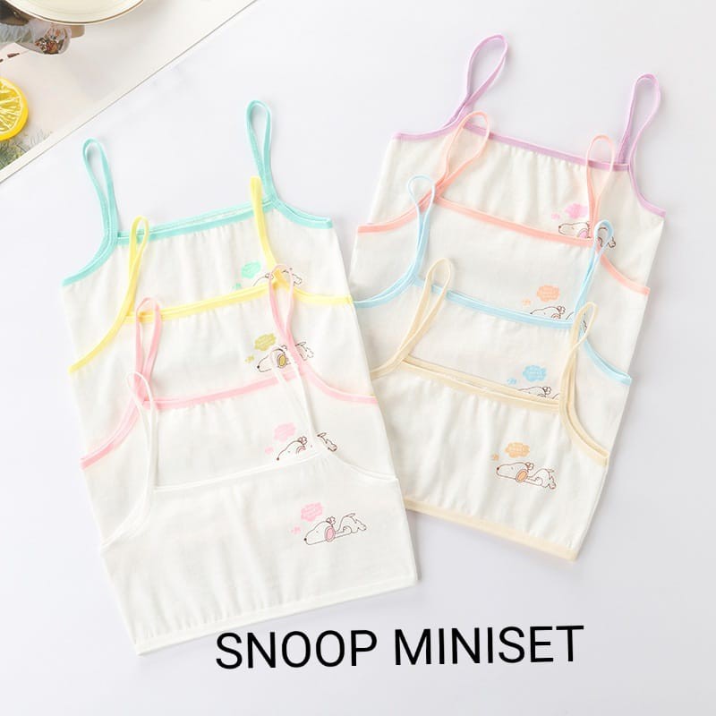 SNOOP MINISET ANAK PEREMPUAN REMAJA SD SMP PAKAIAN DALAM KOREA ANAK LUCU PAKAIAN DALAM