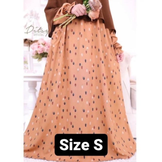 TREE ALMOND NIGHTGOWN SIZE S BY DITSY