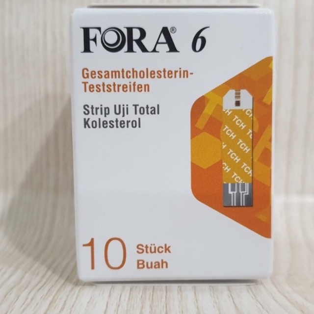 Strip Fora 6in1 Multi 6 Parameter Gula Kolesterol UA Keton HB