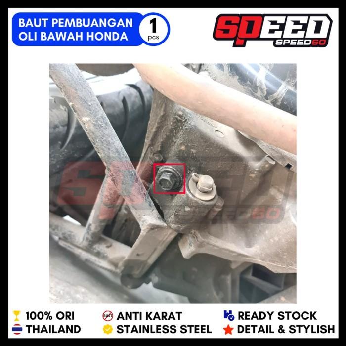 Baut Pembuangan Oli Samping Tap Oli Bawah Scoopy Beat Vario 125 150