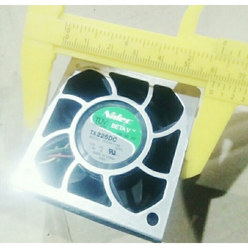 Kipas Fan Merk Nidec DC 12V - 1.50Ampere Ukuran : 6cm tebal 4cm