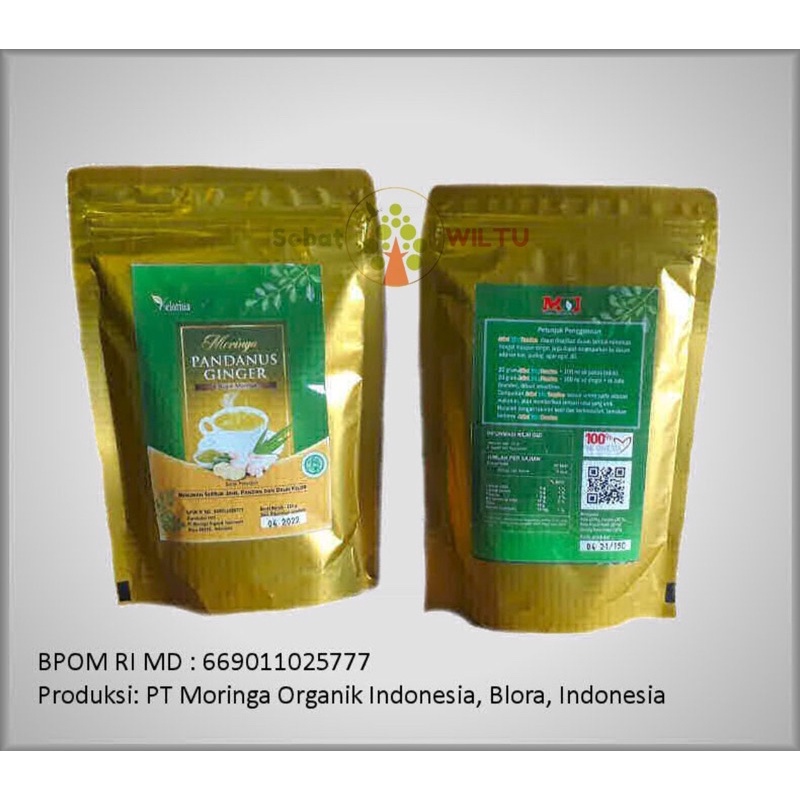 

KELORINA Kelor Pandan Jahe 150 gram