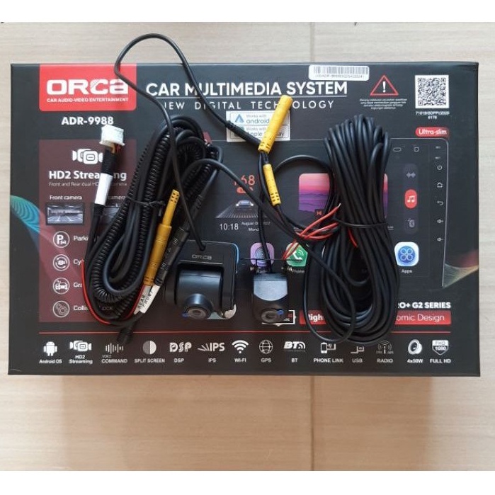 Head Unit Android 10&quot; inch ORCA PRO PLUS G2 HONDA JAZZ ANDROID 10 inch ORCA PRO+ ADR 9988 PRO+ G2