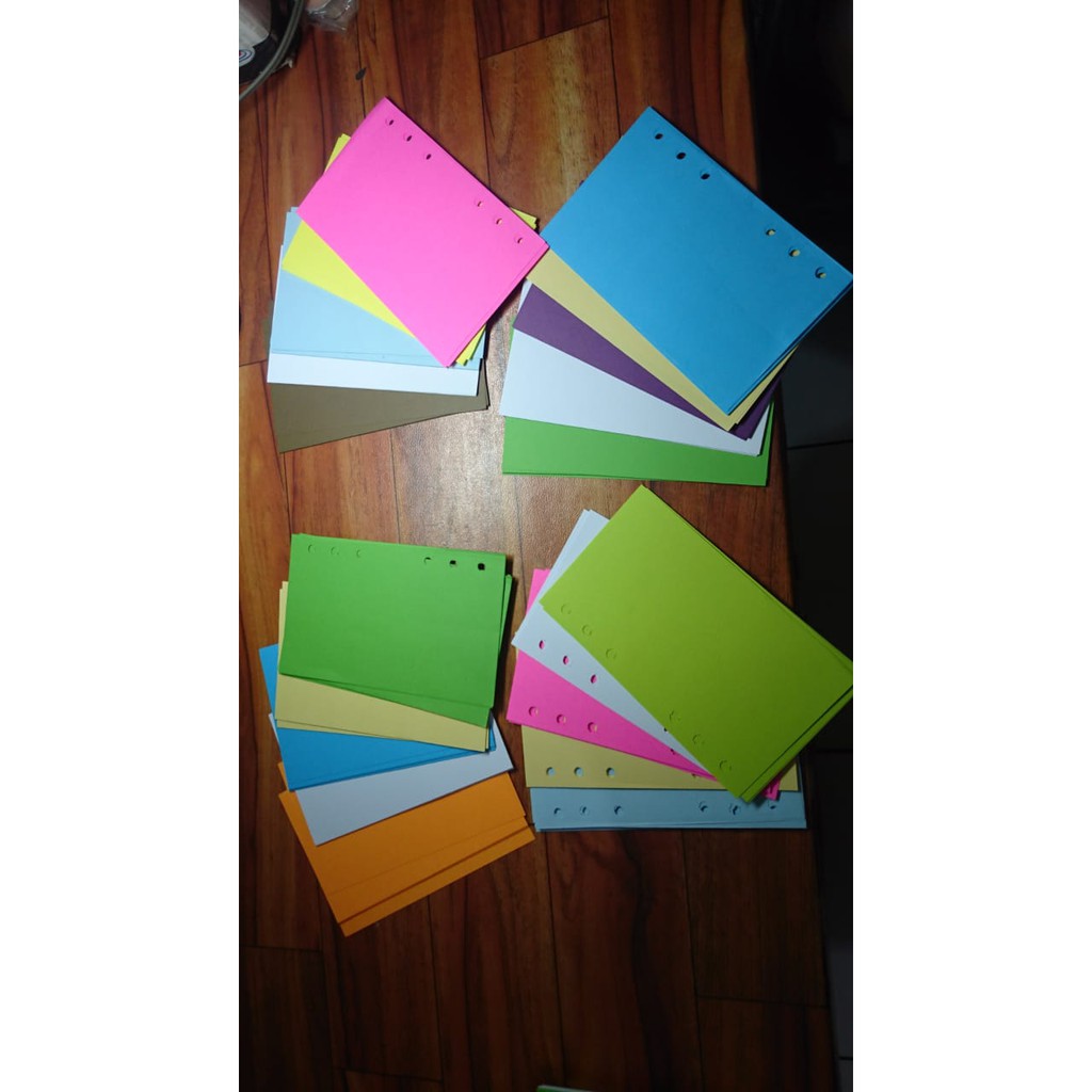 

refill notes organizer lubang 6