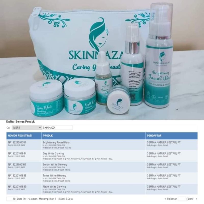 Skinnaza Skincare Punya Siapa