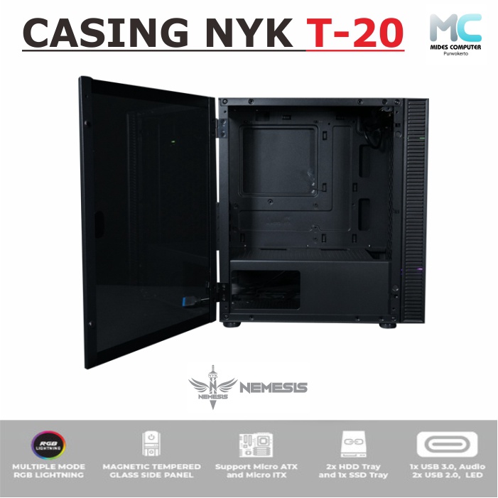 Casing Gaming NYK Nemesis T-20 Mistic