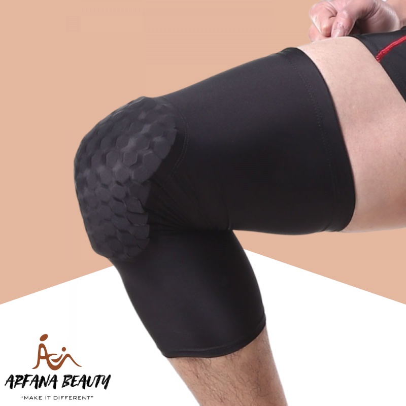 Pelindung Lutut Olahraga Deker Pelindung Lutut Futsal Olahraga Anti Cedera Knee Pad Leg Sleeve