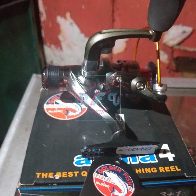 Reel Pancing Golden Fish Mini Alpha 4 3 Plus 1 Ball Bearings