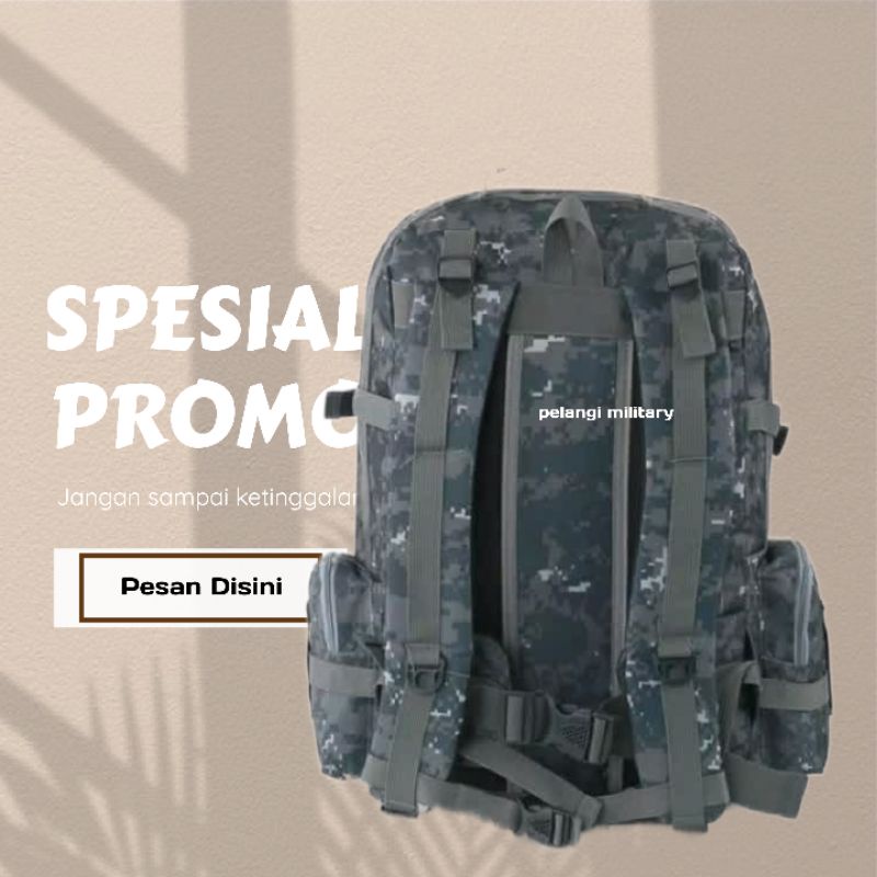 Tas ransel army Doreng Navy seal/Tas punggung pria511/Tas model Gultor/Tas touring/Tas Gunung