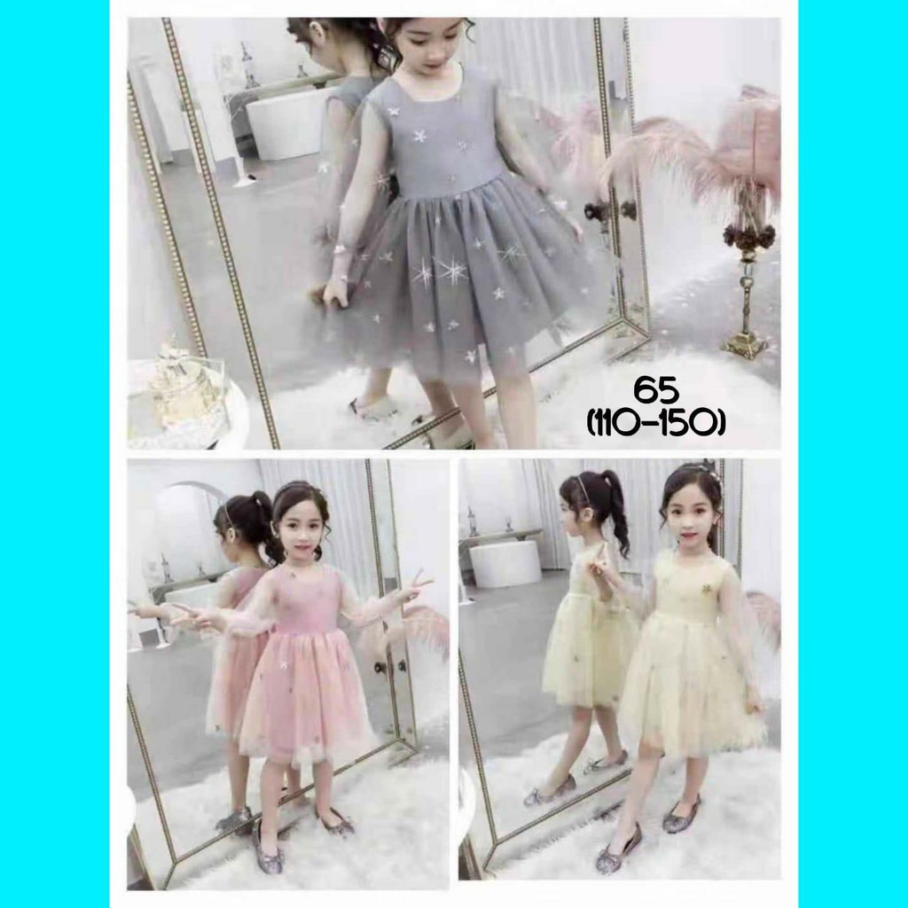 dress import terbaru bintang star usia 3-13 Tahun keatas 65 : 27260010