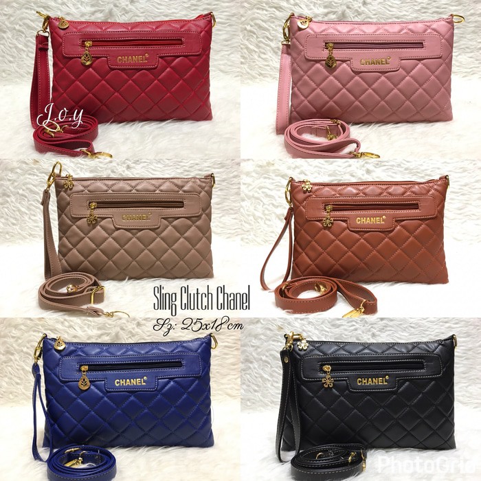 Tas Lokal/Tas Murah/Tas Wanita/Slingbag/Tas Branded/Sling  Clutch CHNL