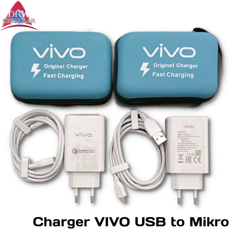 Charger Casan dompet Vivo Original Fast charging