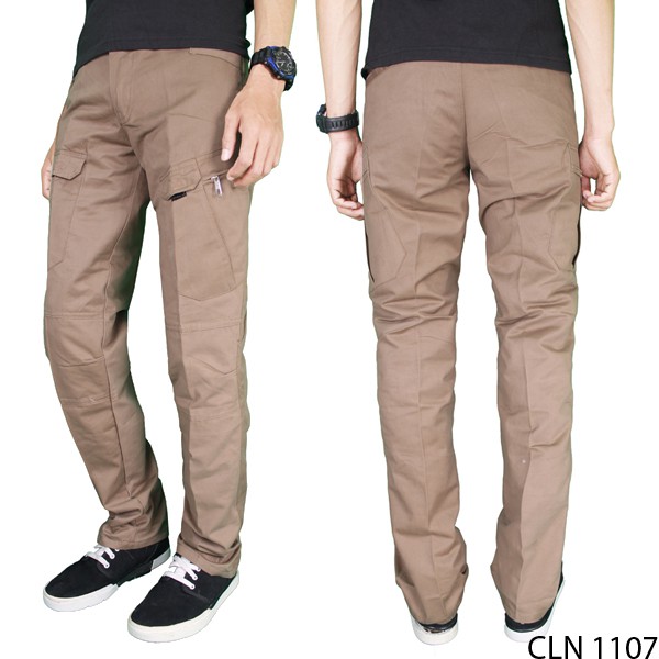 Celana Panjang Taktikal Twill Coklat – CLN 1107