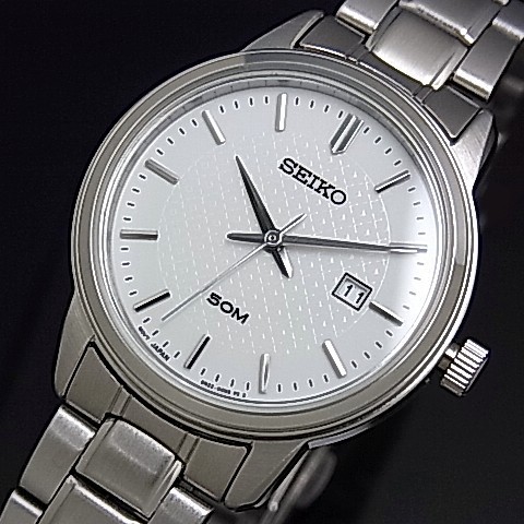 Seiko Ladies SUR751P1 Quartz Silver Dial | Jam Wanita SUR 751